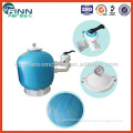 28" tank dia blue color swimming pool side mount sand filter
